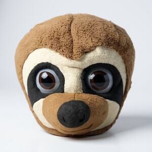 Sloth Mask Head Costume Dan Dee Big Greeter Plush Sloth Mascot Theatre Prop